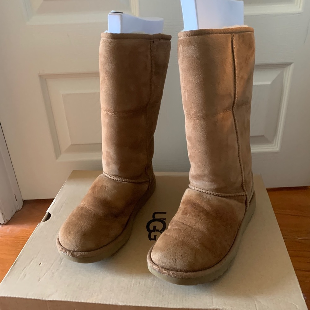 UGG tall chestnut boots